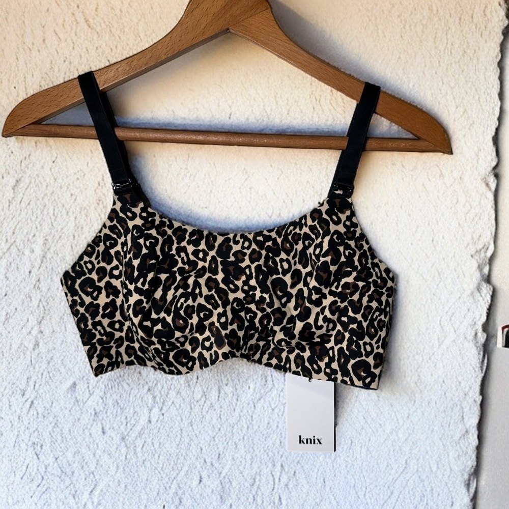 NWT Knix  Evolution Reversible Bra in Savannah/Midnight 4